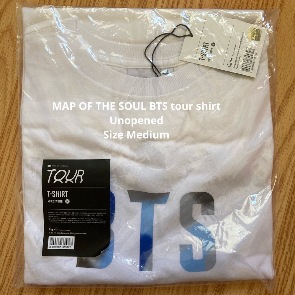 “Map of the Soul” BTS Tour Shirt